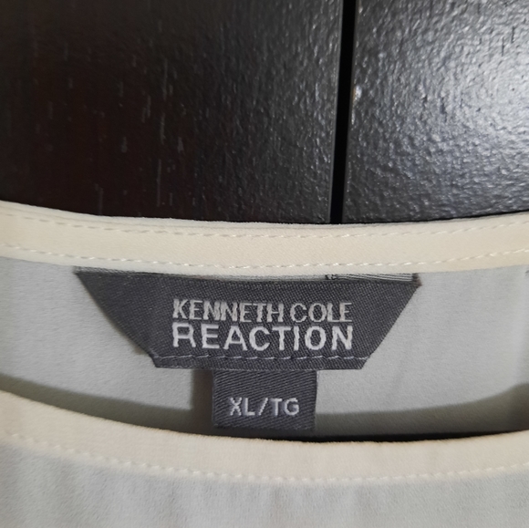 Kenneth Cole Reaction Sheer Blouse - Picture 5 of 8